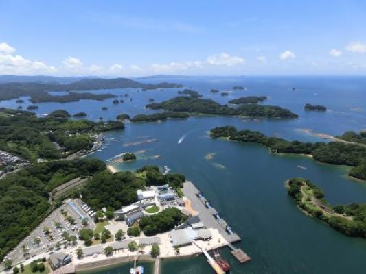 遊覧船クルーズ付き!『世界で最も美しい湾クラブ』に認定された九十九島パールシーリゾート🚢日帰りバスツアー🚌2